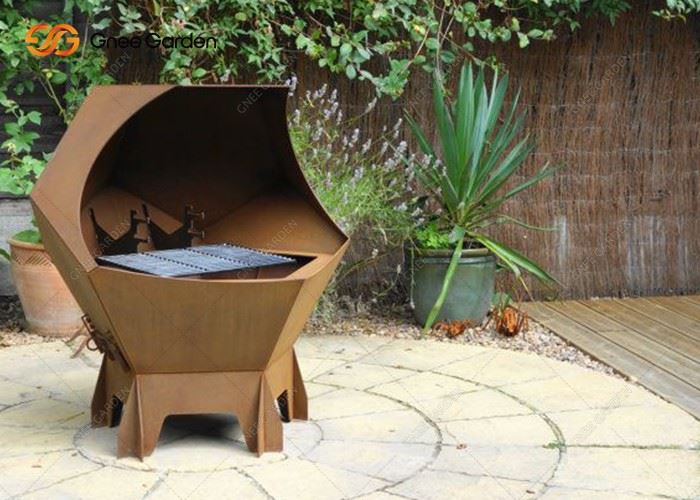 Barbecue Customized Size Available Corten