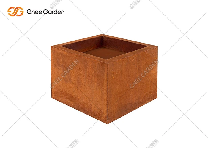 Zunanja kovinska zabava za kampiranje Corten Steel Fire Pit