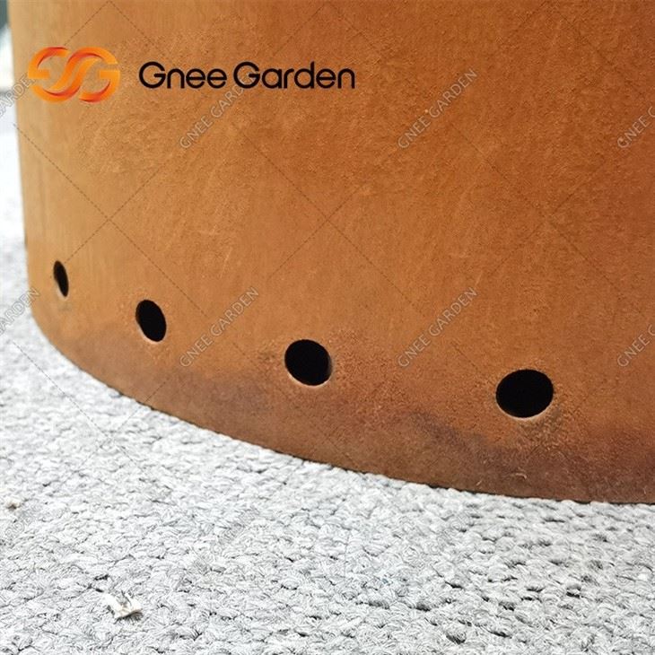 Patio Camping Wood Burning Corten Steel Outdoor Fire Pit
