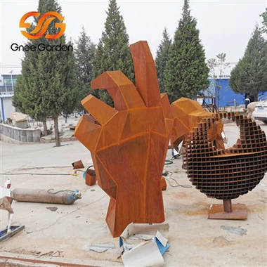Corten Outdoor Metal Garden Art