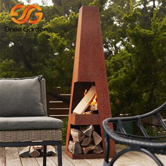 Ognjišče Corten Steel zunaj