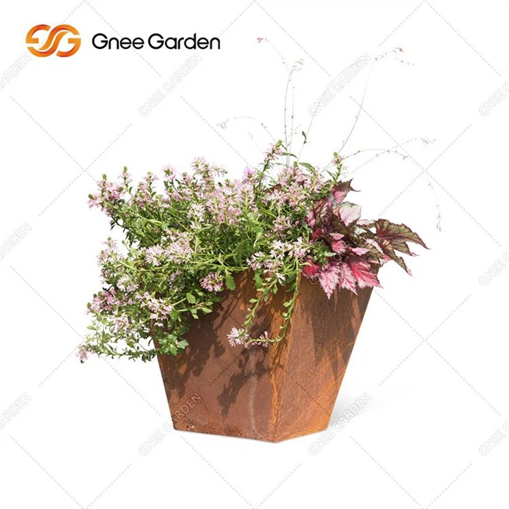 High Quantity Corten Steel Planters