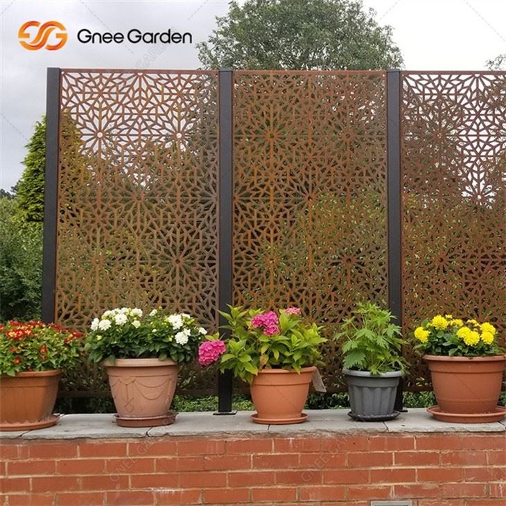 Metal Corten Steel Screens For Sale