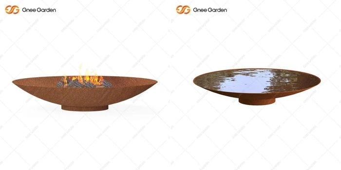 Gardening Weathering Steel Firepit Gardening Weathering Steel Firepit